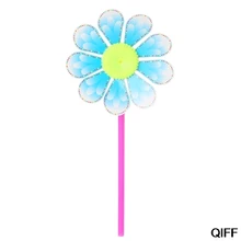 10 шт. ветряная мельница детские игрушки Подсолнух двор садовые украшения красочные открытый Спиннер May06