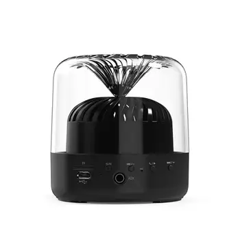 

Mini Transparent Bluetooth Speaker Portable Wireless Speaker Sound System 3D Stereo TF AUX Microphone Transparent Speaker