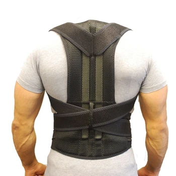 

Back Support Belt Orthopedic Posture Corset Back Brace Support Men Back Straightener Round Shoulder Men's Posture Corrector B003