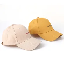 Новые осенние летние мужские и женские кепки корейские повседневные дикие студенческие парные уличные кепки с вышивкой Солнцезащитная бейсболка мужские бейсболки