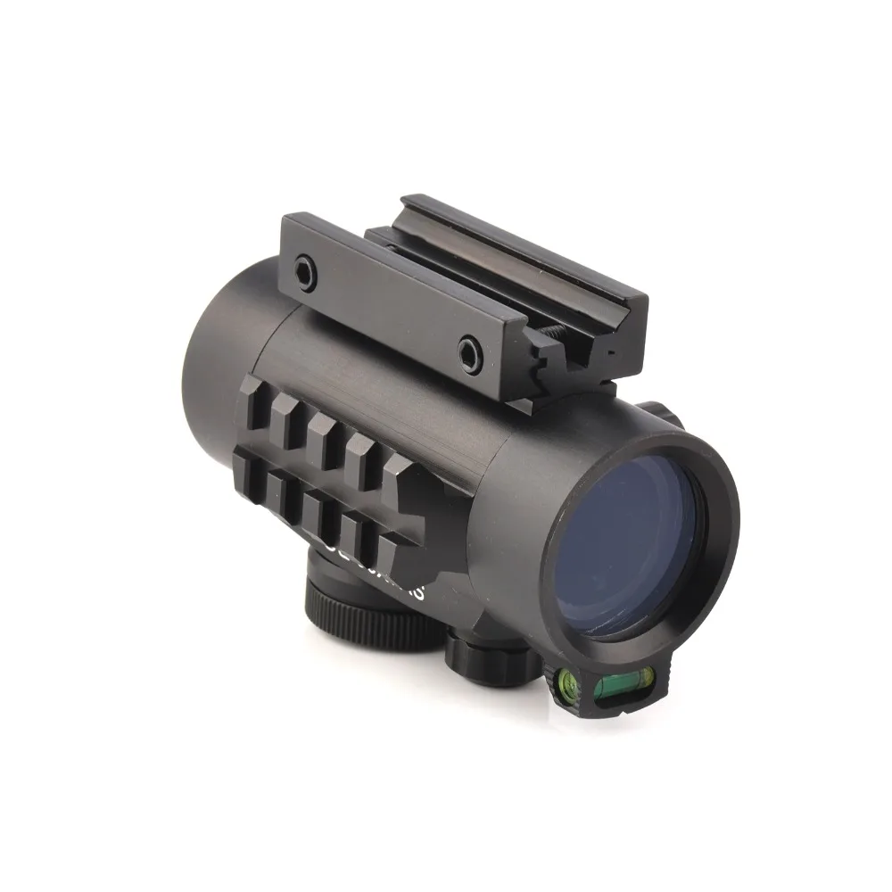 Óptica com Nível de Bolha Monte para a Caça Riflescopes Mira Espírito Pontos Vermelhos Terno 30mm Picatinny - Weaver Sy1x30rg 10 Riflescopes Mira Óptica com Nível de Bolha
