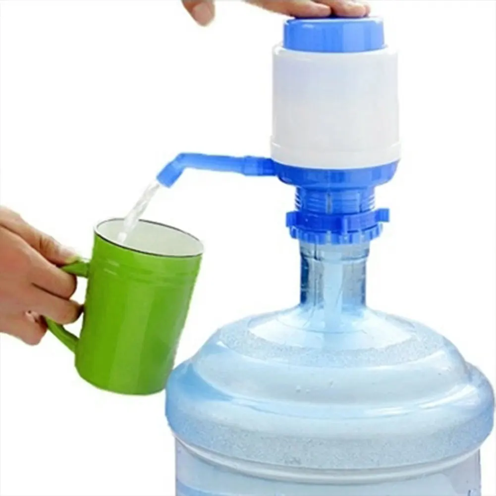 Ручное давление воды насос диспенсер для бутылки напиток фонтанов Инверторные светильники