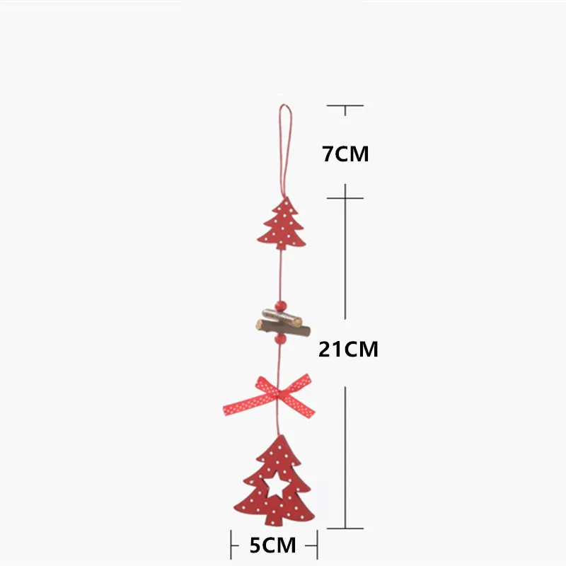Рождественские украшения для дома Дерево длинная струна Снежинка Ангел Кулон украшения вырезанные из дерева Noel новогодние подарки Navidad