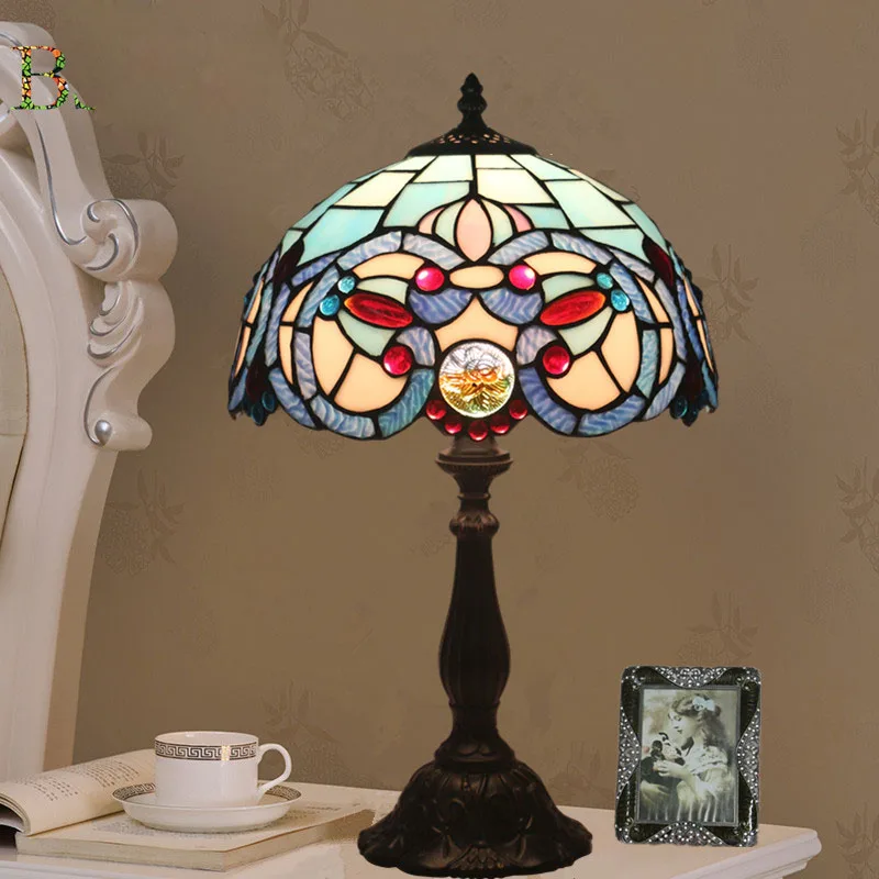 Роскошный Европейский скандинавский стиль винтажная Ретро Настольная лампа свадебный домашний деко светодиодный стол проблесковый маяк офисный рисунок гостиная