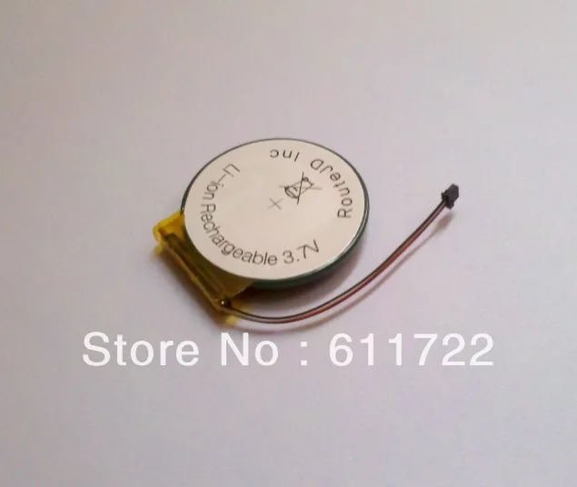 Original Route JD PD3048 3048 3.7V 300mAh Li ion rechargeable battery Coin watch batteryin