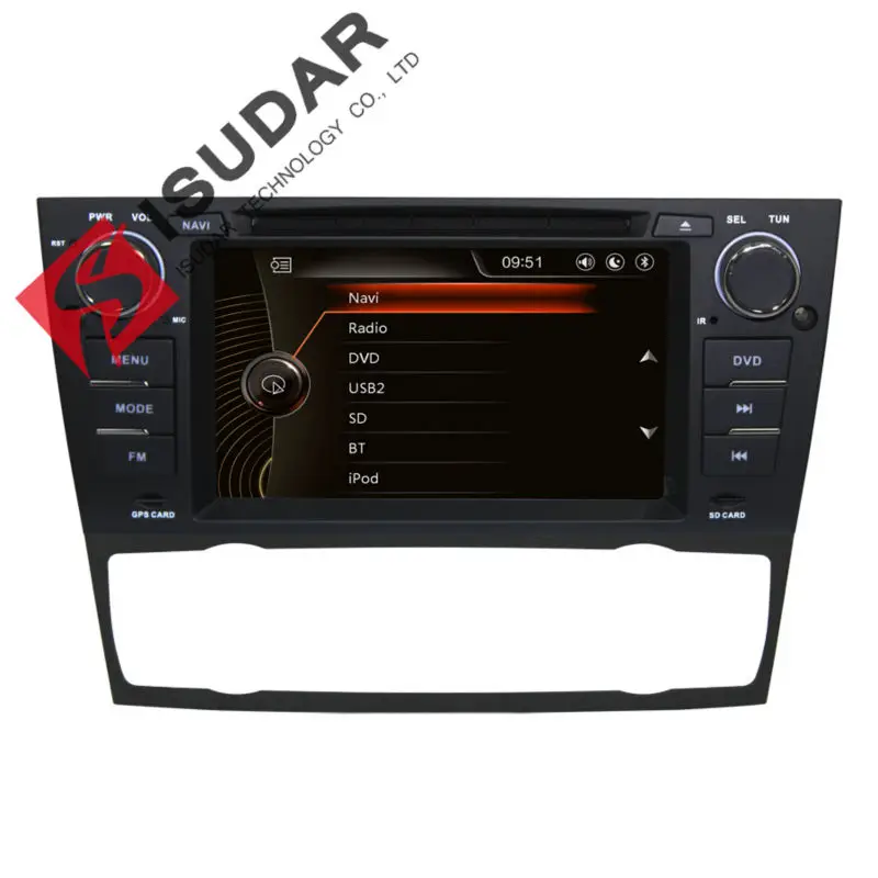 

Isudar Car Multimedia Player Car Radio GPS Android 7.1.1 1 Din For BMW/E90/E91/E92/E93/318/320/325 Canbus Autoradio Bluetooth