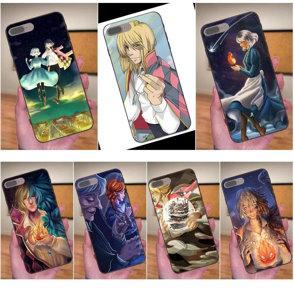 

TPU Cases Capa Cover Studio Ghibli Howl's Castle For Huawei Honor Enjoy Mate Note 6s 8 9 10 20 P20 P30 Lite Play Pro P smart