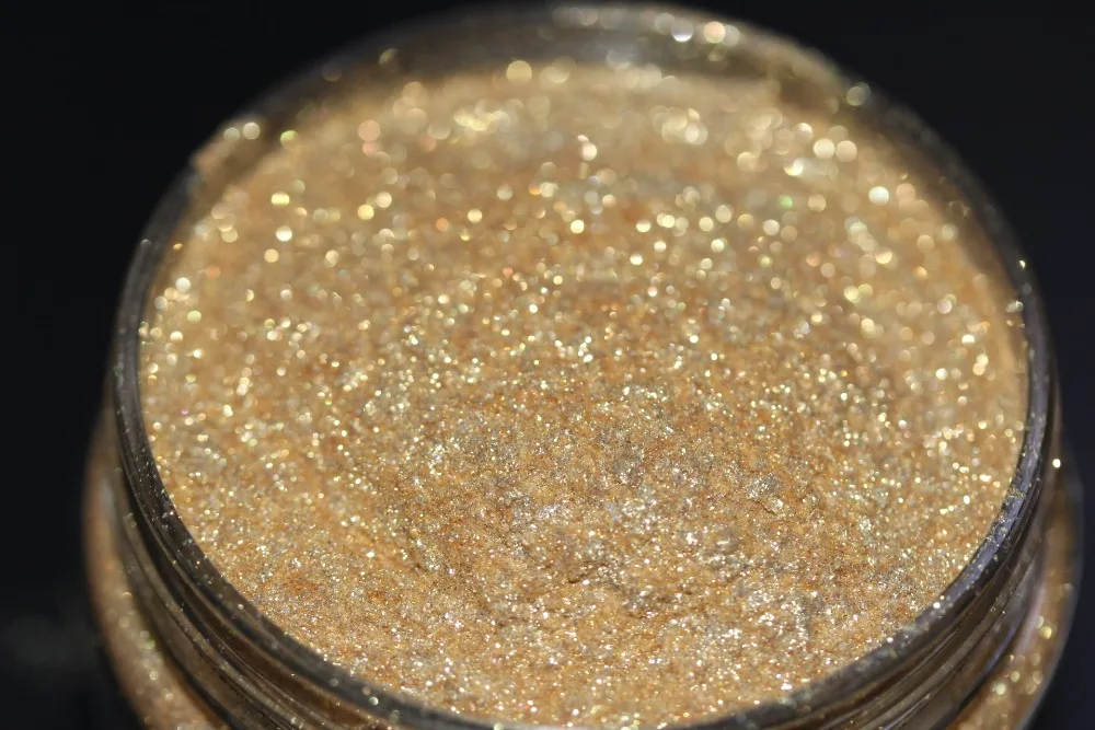 Light Gold Diamond Loose Highlighter Dust Pigment Powder for Cosmetics Nail Art,Resin Craft,Soap,Candle,DIY Very Beautiful