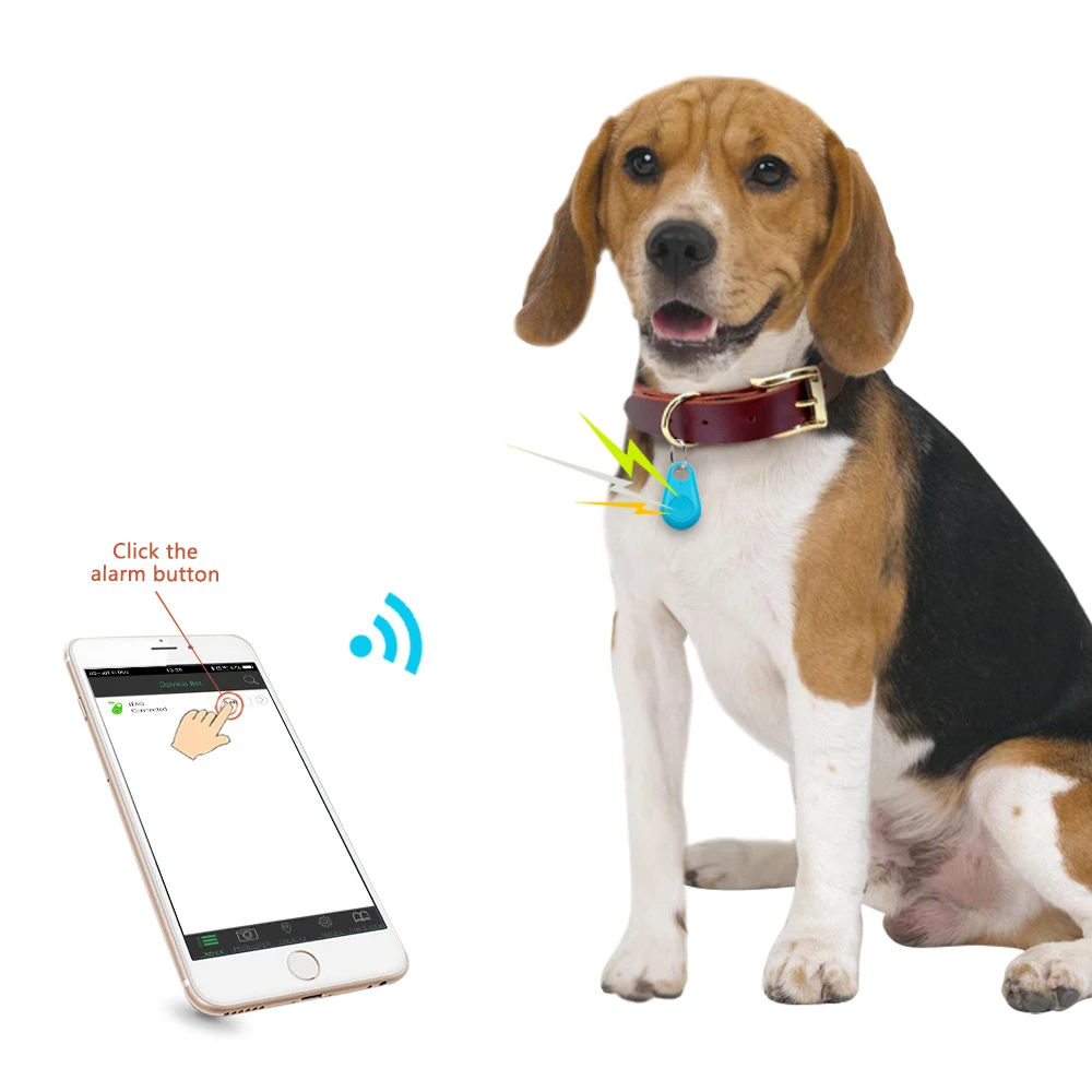 TRACKER TRACEUR BLUETOOTH Tag Alarme Perte Localisteur Gps Animaux Cle  Phone EUR 7,10 - PicClick FR