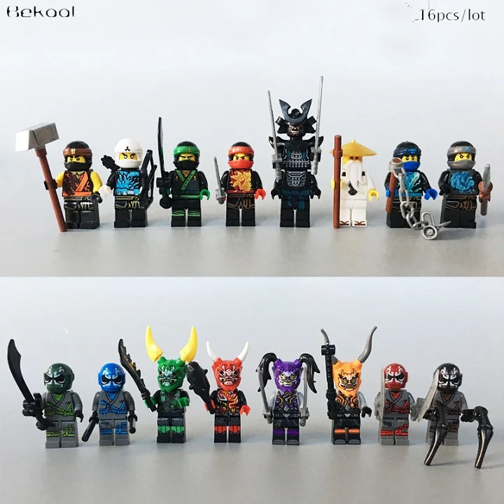 Купить 16 шт./лот ninjagoes сыновей Гармадона ультрафиолетовый маска ...