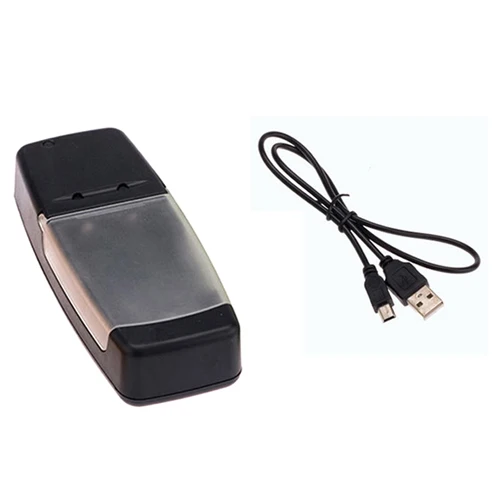 2 слота USB smart nizn aa aaa зарядное устройство для 1.6в NI-ZN аккумуляторная батарея aa aaa зарядное устройство с светодиодный дисплей - Цвет: USB cable