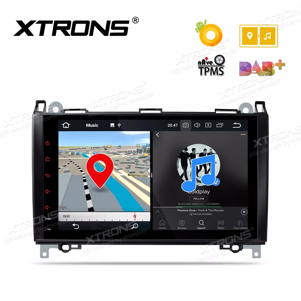Радио Android 8 0 Восьмиядерный автомобильный dvd плеер GPS для Mercedes Benz B Class W245 A W169 Viano Vito