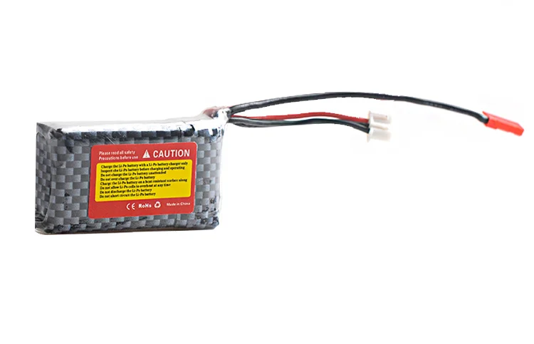 1 шт. YW литий-полимерный 2S 7,4 v 800mah Lipo аккумулятор для MC6A MC6B ZF-6A MC-E7 Rc передатчик