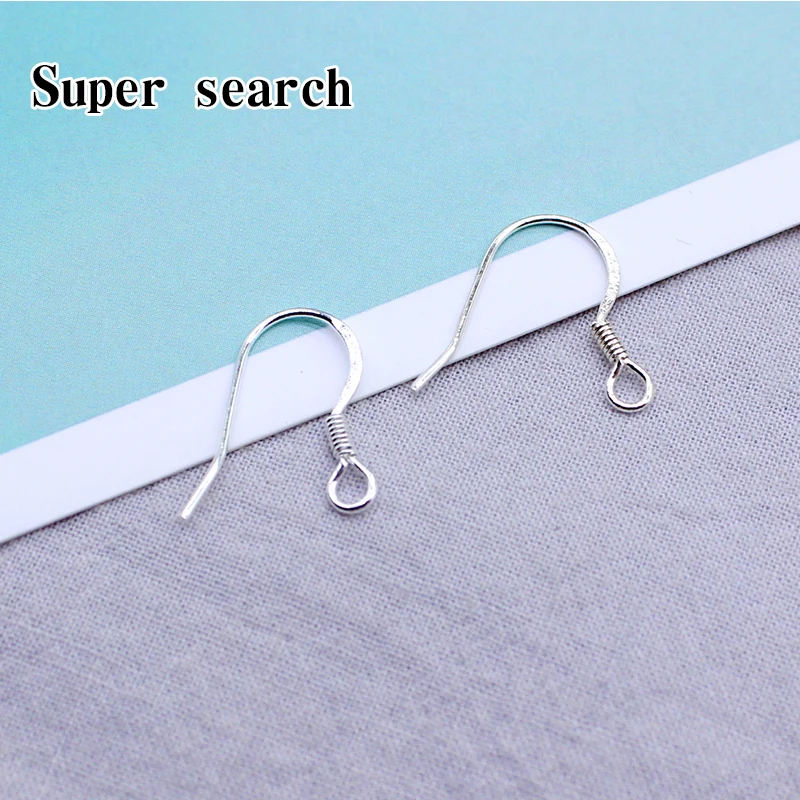 

100pcs Gold and silver Stainless Steel Ear Wires Hypo Allergenic Earring Hooks For DIY Jewelry Findings Components Accessories