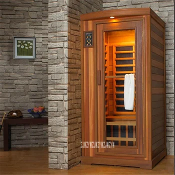

Household Single-person Light Dry Steaming Room High-quality Wooden Dry Steam Room Dry Sauna Room 110V/220V 1600W