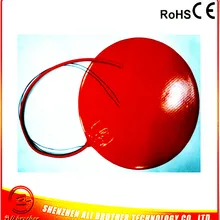 Силиконовый резиновый 3d принтер нагреватель 110 в 800 Вт диаметр 500*1,5 мм клейкий 1 сторона 100 к термистор 500 мм свинцовый провод XD-H-D-1288