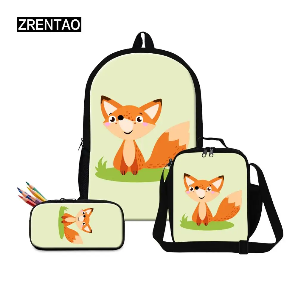

Waterproof School Back Pack Sets Schoolers Schoolbag Shoulder Bagpack High Capacity 16Inch Bookbag Mochila Nursery/Primary Child