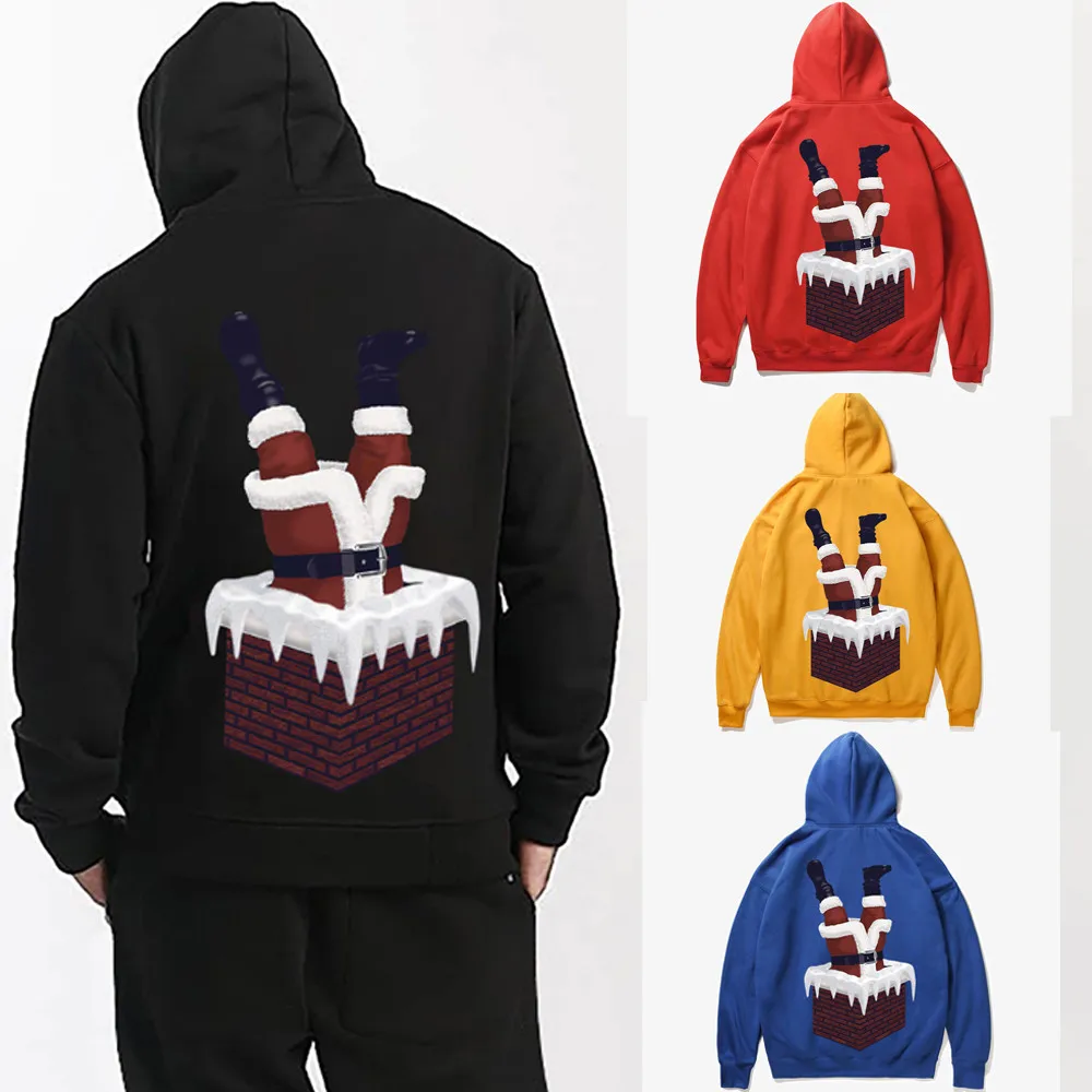 santa hooded sweatshirt