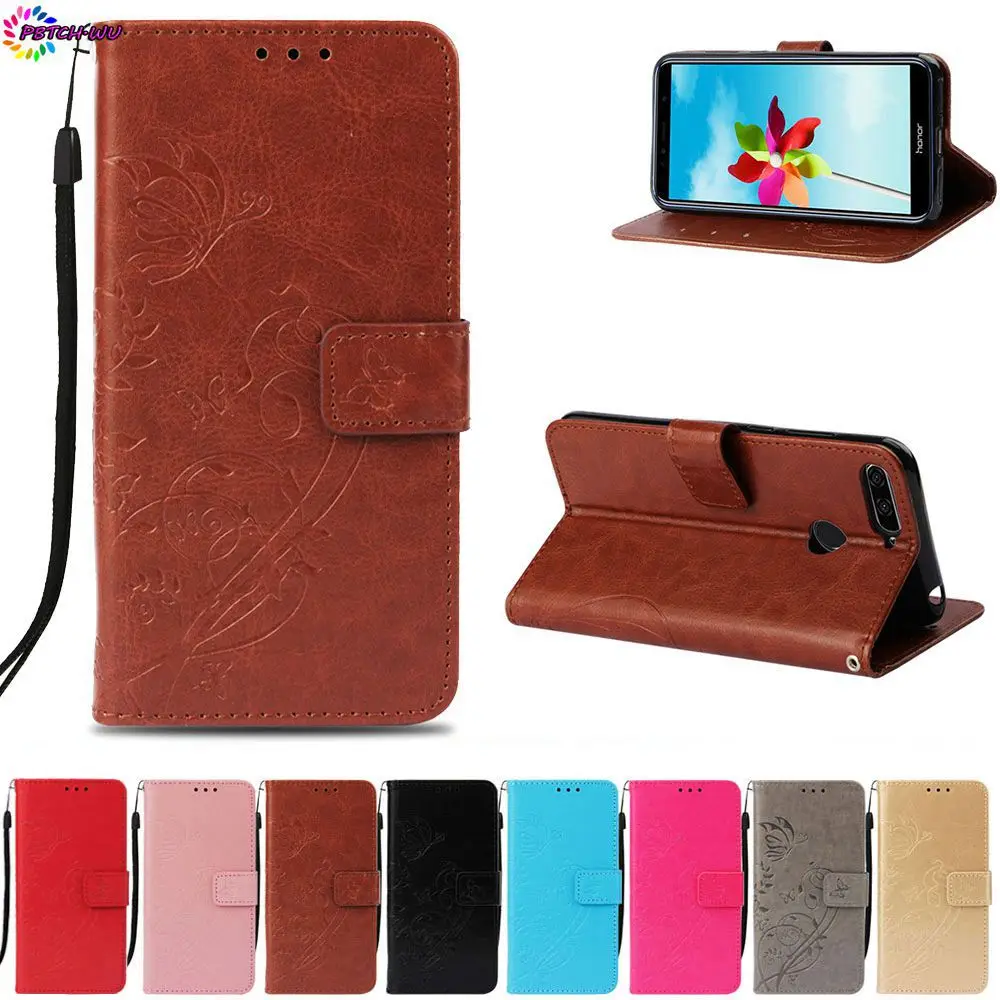 Flip Wallet For Huawei Honor 7A Pro AUM-L29 Honor7A Pro Phone PU Leather Case Cover For Huawei Honor 7 A Pro AUM L29 Box Capa