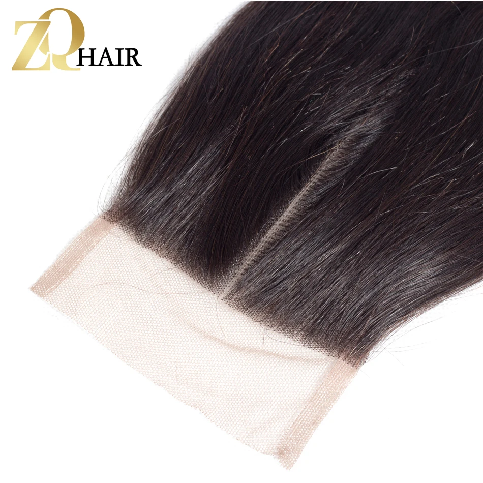 ZQ волосы объемная волна Малайзия Кружева Закрытие не Реми 4*4 закрытие натуральные волосы 100% натуральный цвет 8-20 дюймов Бесплатная дюймов