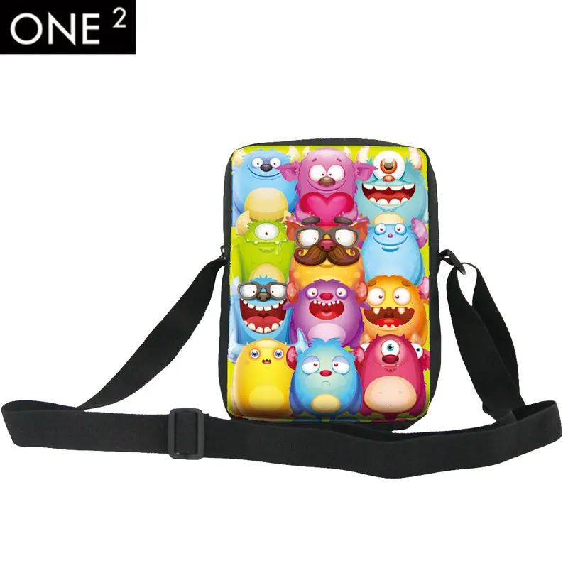 ONE 2 Hot Sale Kids Cute Cartoon Messenger Bag For Girl Cross Body Bag My Little