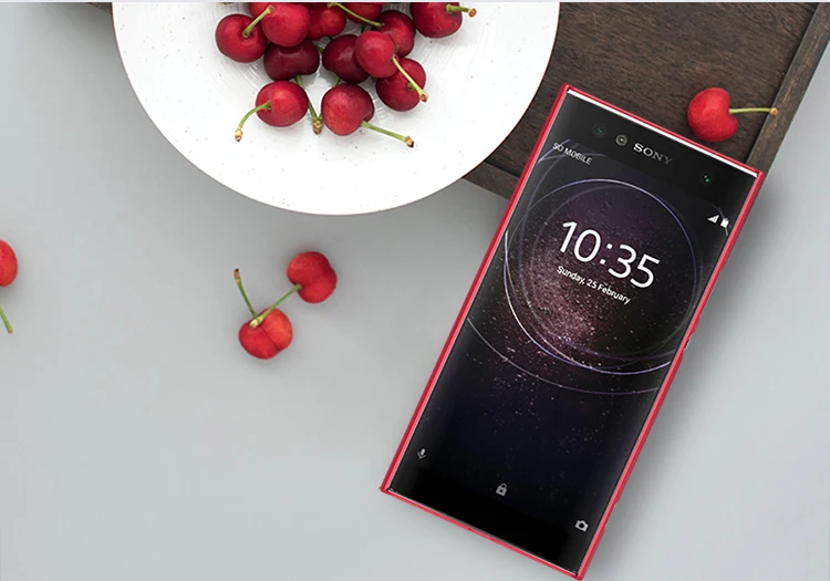 Чехол для телефона для sony xperia xa2 ultra, чехол s NILLKIN, матовый щит, твердая задняя крышка для xperia xa2 ultra+ защита экрана