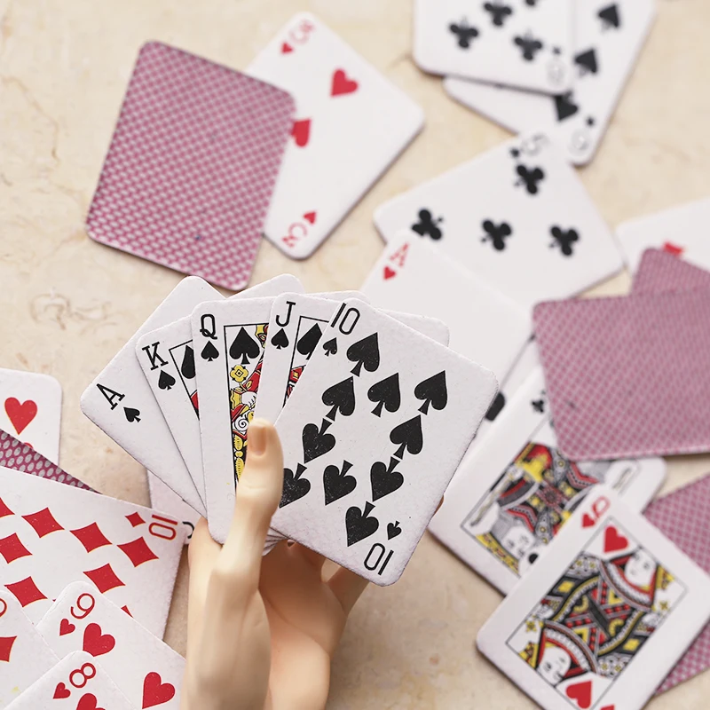 

1/3 1/4 scale BJD poker for BJD/SD DIY doll accessories.Not included doll,clothes,shoes,wig and other 16C0965