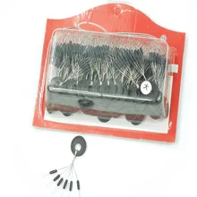 570 шт./упак., рыболовные снасти в виде бобов, эластичные резиновые рыболовные снасти, точное позиционирование поплавок