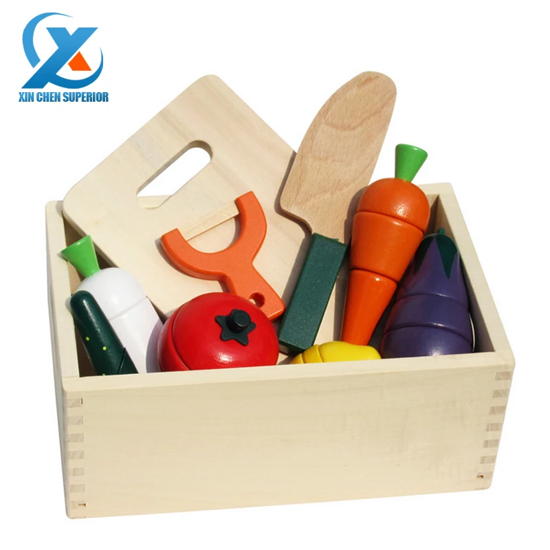 Online kaufen groÃhandel holz gemüse spielzeug aus china holz ...