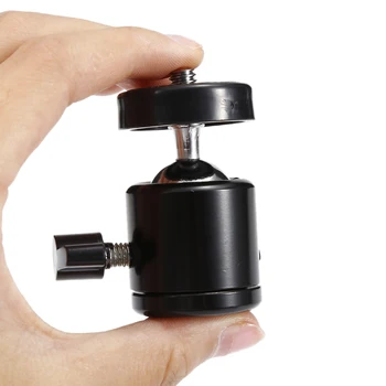 

Universal 1/4" Mini Ball Head Screw Tripod Light Bracket Swivel Holder Mount DSLR Camera Camcorder for DSLR Accessories