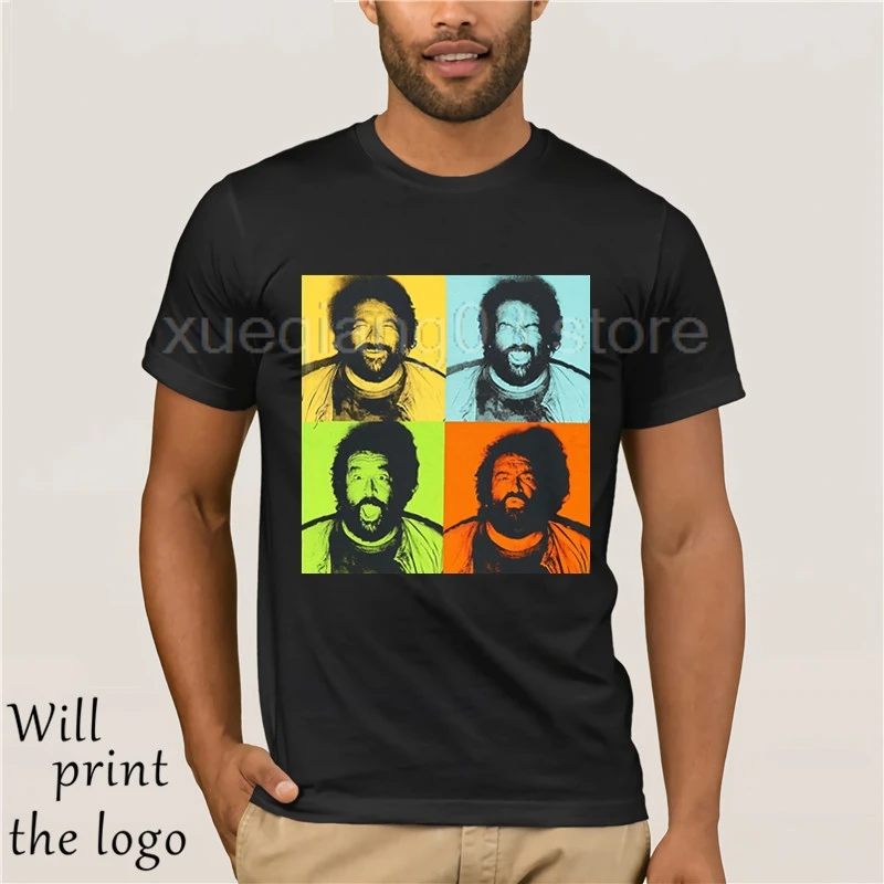

Funny Man t shirt white t-shirt tshirts Black tee Banana Joe Bud Spencer T-shirt