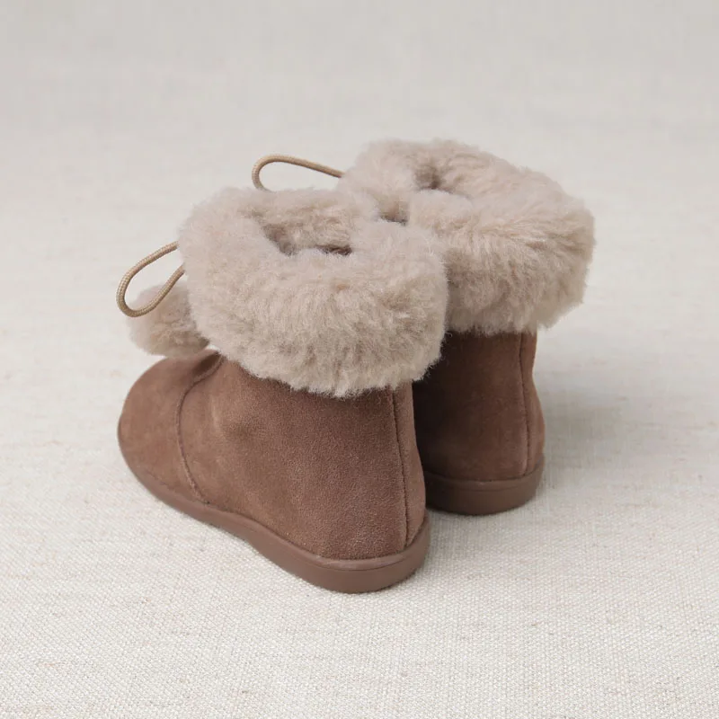 DB2871 DAVEBELLA/зимние ботинки для маленьких девочек; модные детские ботинки