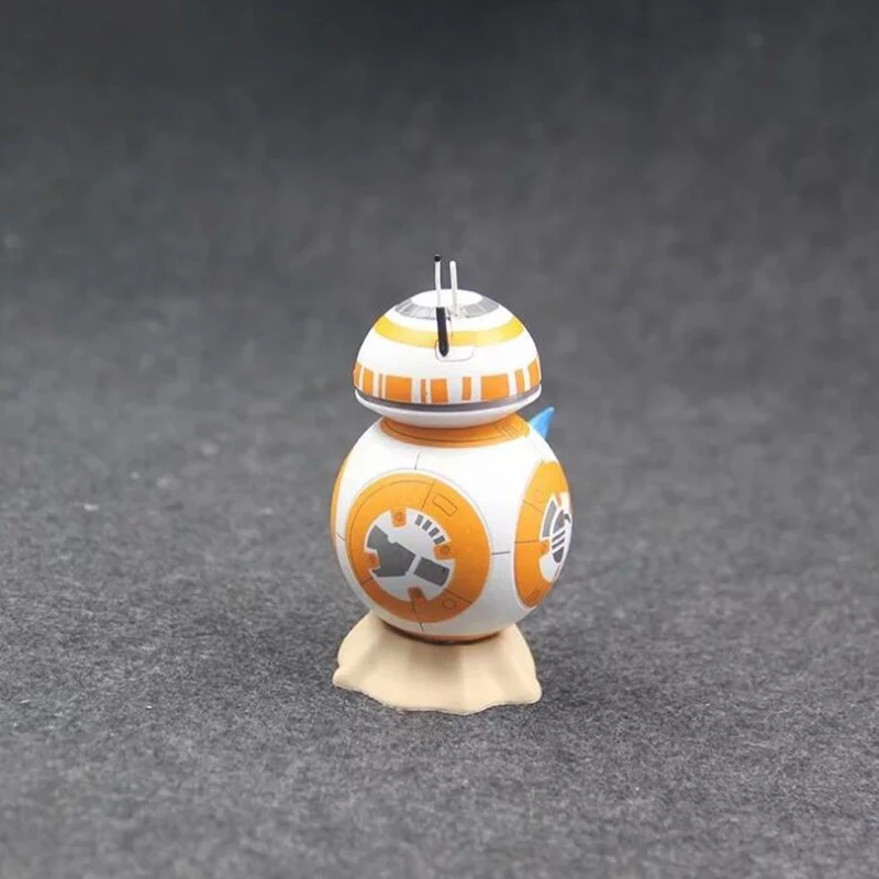 BB-8 Звездные войны Действие Модель 10 см милый Рисунок игрушка коллекции 858 роспись фигурка игрушки Рождественский подарок кукла