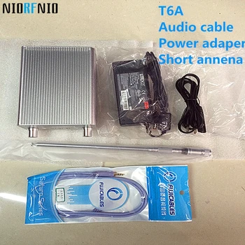 

Free Shipping Manufactory Price Stereo 1w/6w 76-108 MHz Adjustable Set Combination NIO-T6A FM PLL Transmitter for Broadcasting