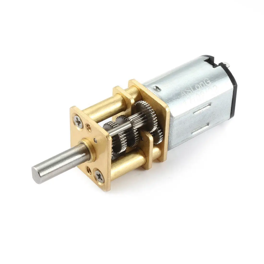 

DC 6V 15RPM Micro-Speed Reduction Motor Mini Gear Box Motor with 2 Terminals for RC Car Robot Model DIY Engine Toy