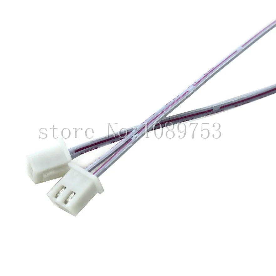 

20 Pcs 2Pin 2.54mm Pitch Female to Female JST XH Connector Cable Wire 20cm
