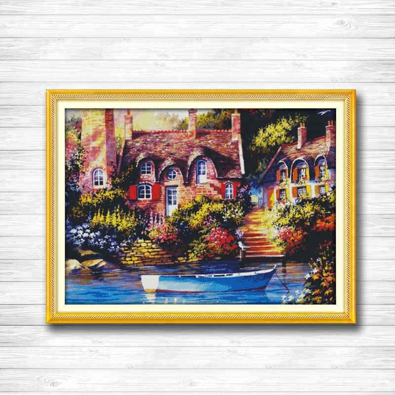 Сказочный домашний Декор для дома Набор вышивки крестиком 14CT 11CT|counted cross stitch|cross