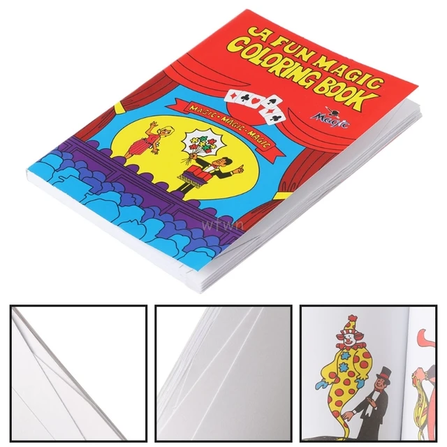 Comedy Magic Coloring Book Magic Tricks Illusion Kids Toy Gift Funny Baby Toy MAY10 dropship 1