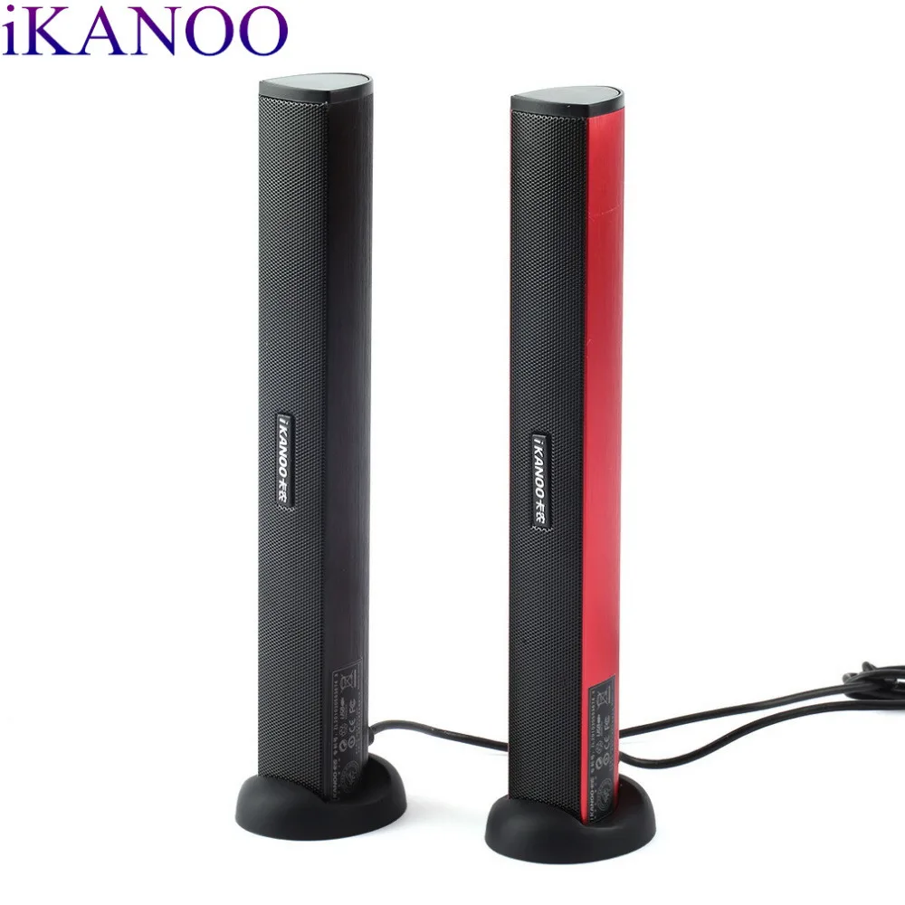 

iKANOO N12 Usb Laptop Portable stereo Speaker Audio Soundbar mini USB laptop portable speakers Sound Bar Speakers to pc hot new