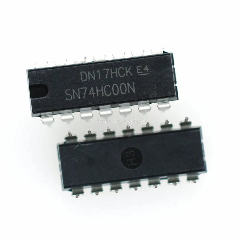 10 шт./лот SN74HC00N DIP14 SN74HC00 DIP 74HC00N 74HC00 DIP-14 лет, IC