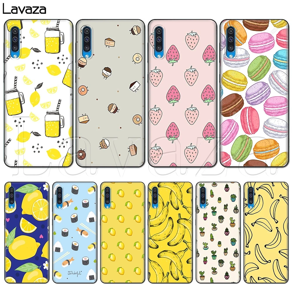 

Lavaza Lemon Banana Cactus Strawberry Sushi Case for Samsung Galaxy A10S A20S A30S A40S A50S Note 10 Plus A70 M10 M20 M3
