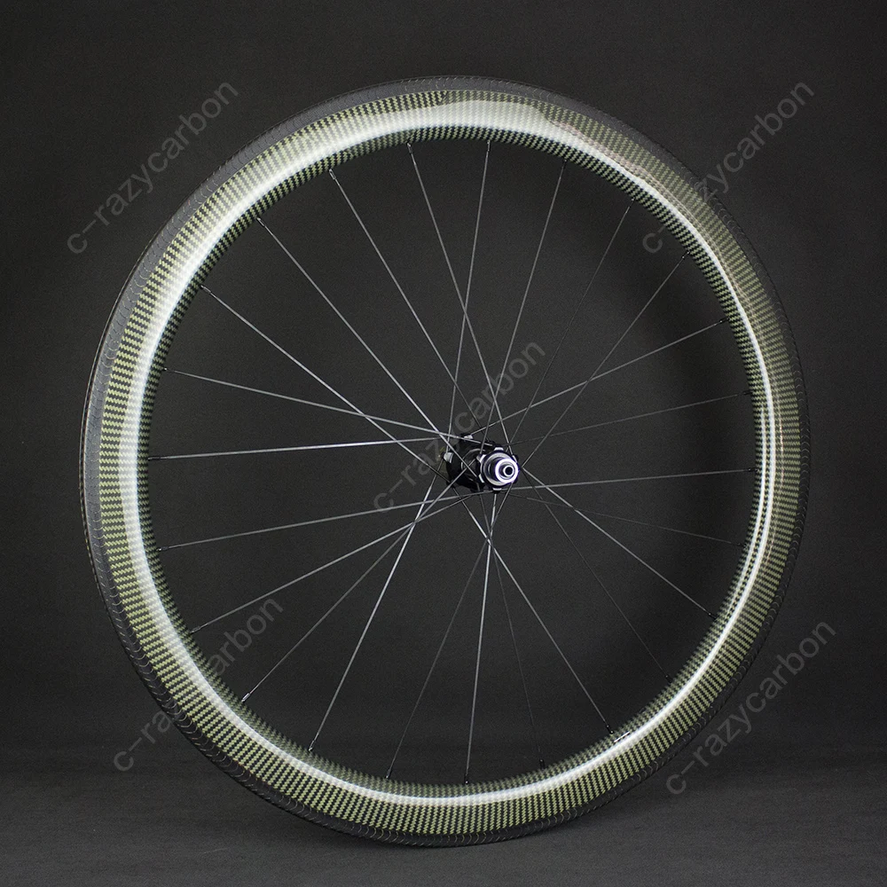 Flash Deal Showstopper Brake Track Kevlar Aerodynamic Performance 700C Road Carbon Wheels With R36 Carbon Hubs Free Shipping 5