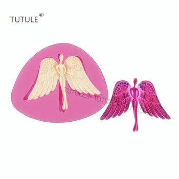 

Gadgets - Angel Wing Silicone Mold, Chocolate, Clay, Resin Etc-Cherub Mold | Silicone Push Molds | Polymer Clay Mold