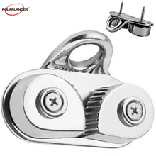 Морской парусник каяк каноэ лодка ведущее кольцо лодка кулачковый стопор s Нержавеющая сталь 316 кулачковый стопор