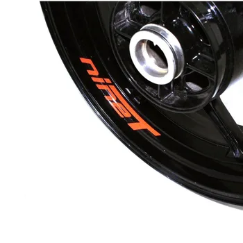 

8X Custom Wheel Sticker Inner Rim Decal Reflective Stickers Stripes for BMW NINET