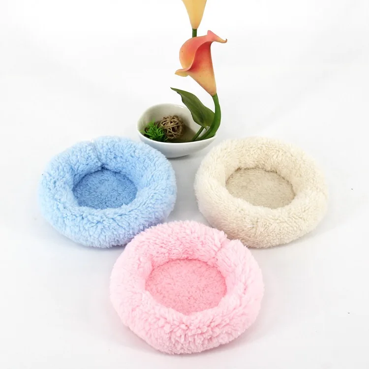 

Guinea Pig Chinchillas Squirrel Bed Nest Hamster House Cage Accessories Mini Animals Hamster Bed Pink Leopard