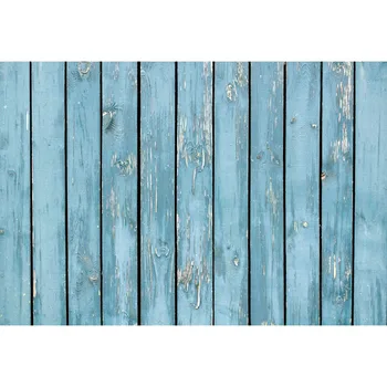 

Photography Studio Vinyl Photo Background Blue Wood Wall Floor Photography Backdrops Baby show Photo Backdrop Props G-405