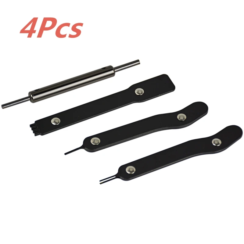 

4Pcs/Set PSU Mod/Smart ATX/ EPS/ PCI-E/ Molex/ SATA Full Pin Removal Tool Kit For PC Computer Connectors/Plugs