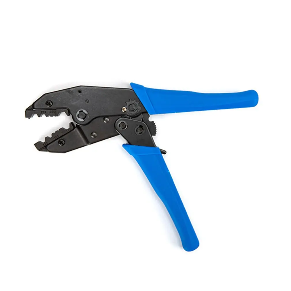 

Professional Coaxial Cable Ratchet Terminal Clamp BNC Audio Line 5 Hole Hexagonal Press Tong Clamp Cutting Crimper Tool