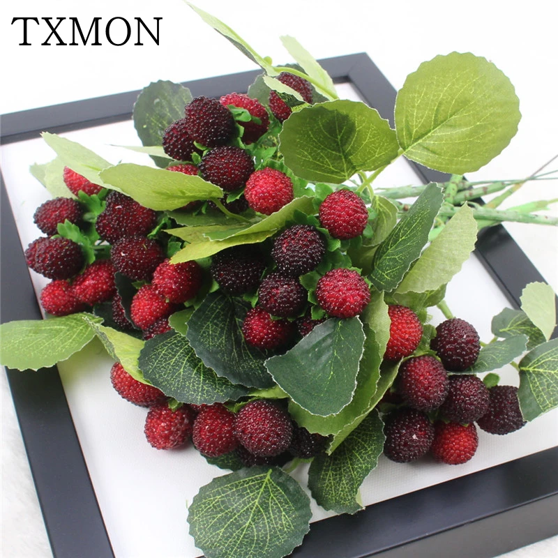 Artificial plant fake flower strawberry simulation fruit